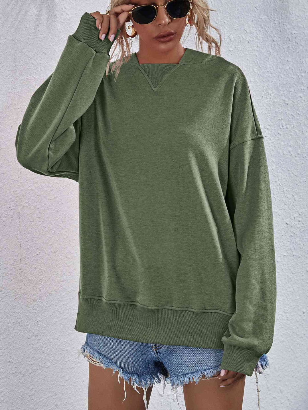 Stilla | Skulderskæring Hoodie