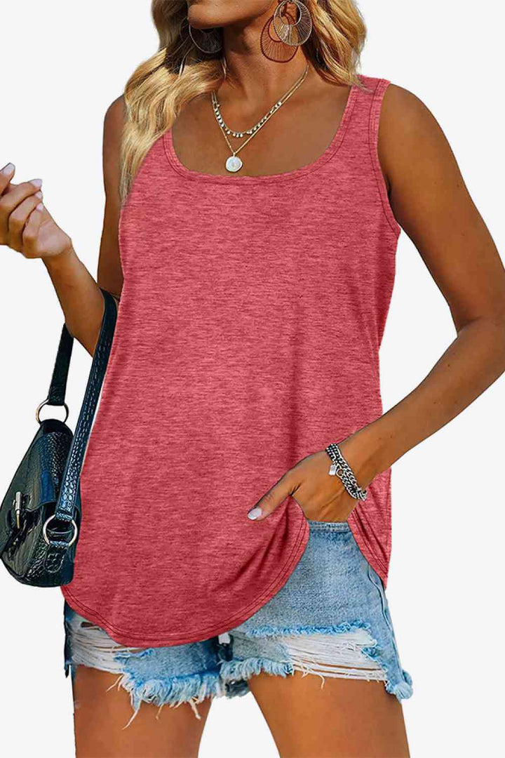 Stilla | Hem Square Neck Tank