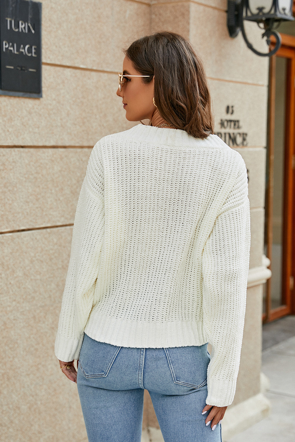 Stilla | Surplice Langærmet Sweater