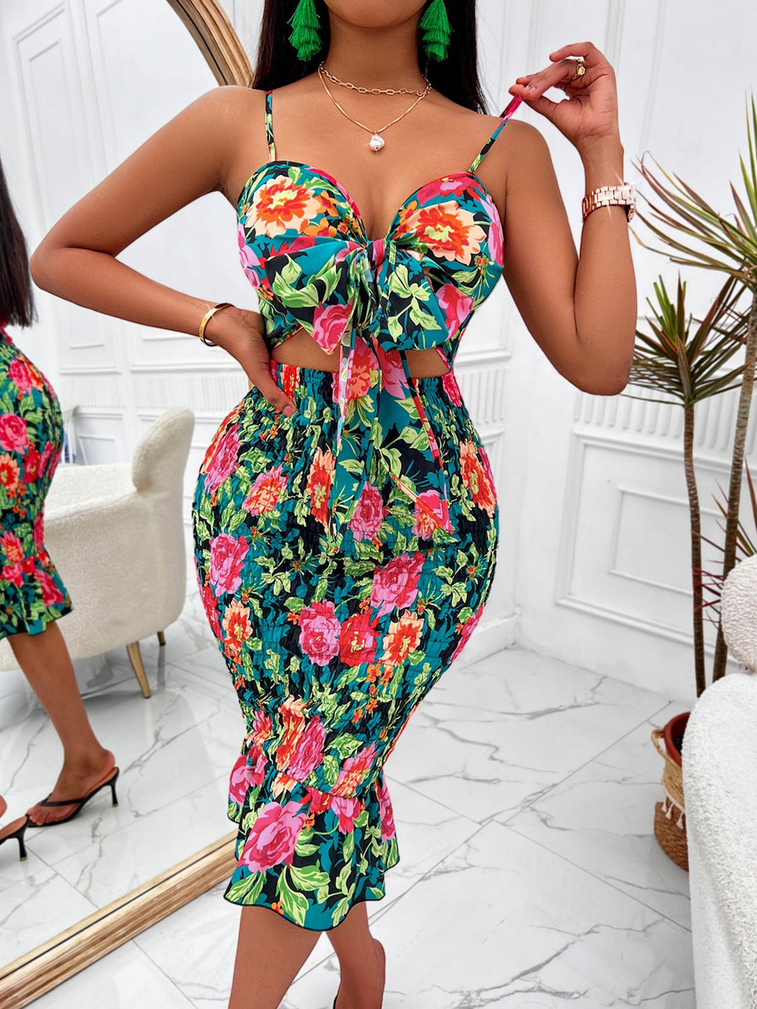 Stilla | Sweetheart Neck Cutout Kjole