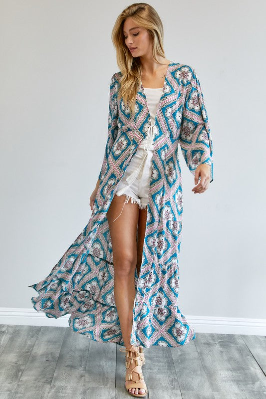 Stilla | Lange Ærmer Løs Kimono