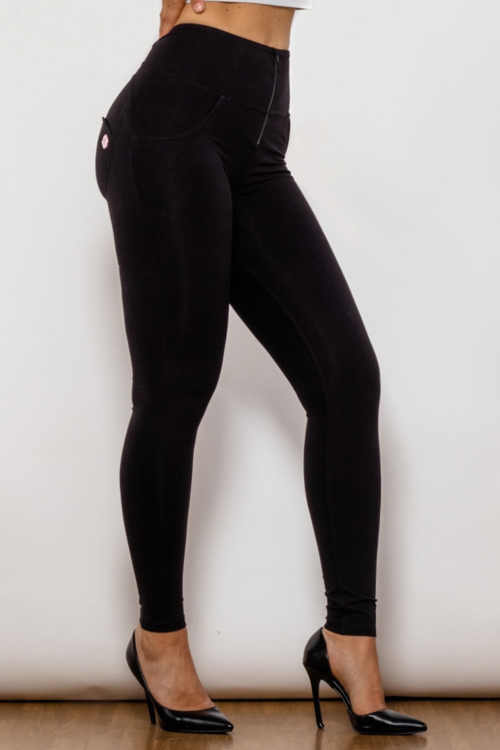 Stilla | Zip Detail Skinny Long Jeans