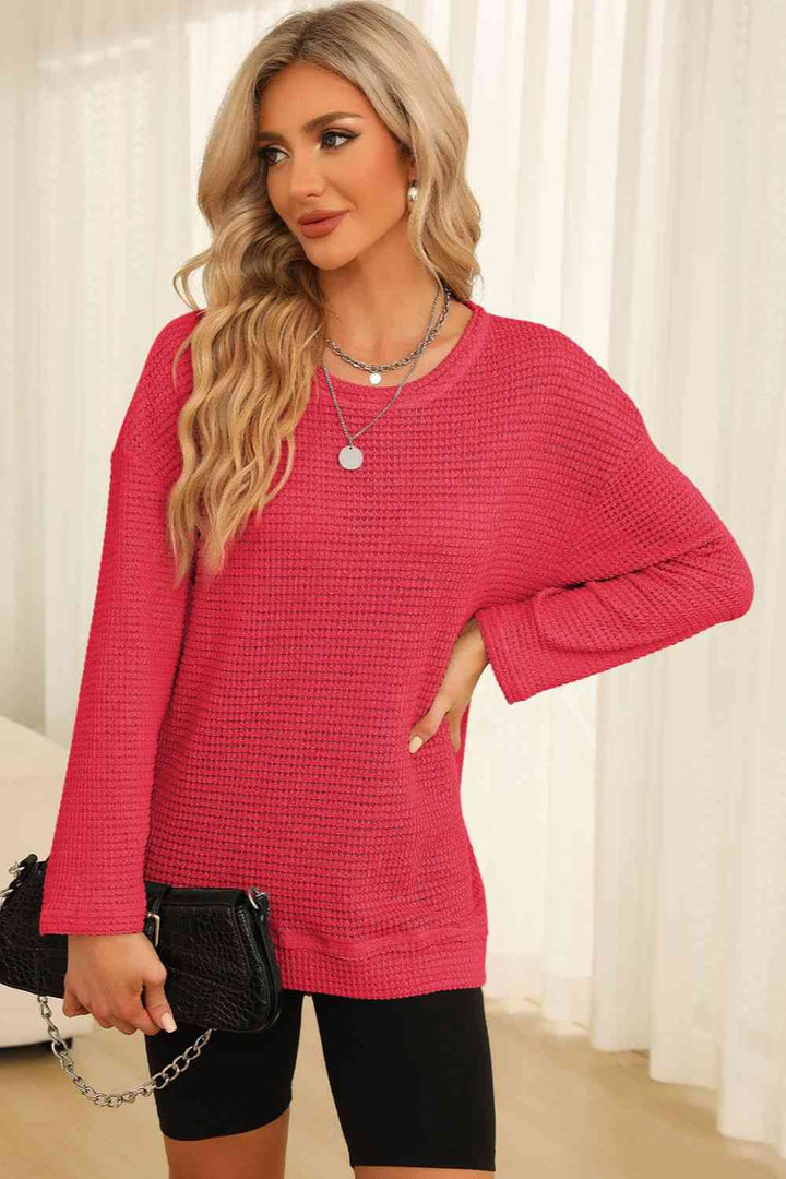 Stilla | Strik Rund Hals Langærmet Sweatshirt