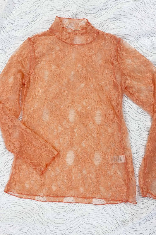 Stilla | Print Blonde Lange Ærmer Top