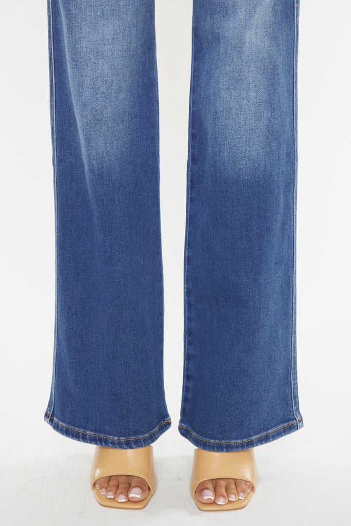 Stilla | Ultra High Waist Gradient Flare Jeans