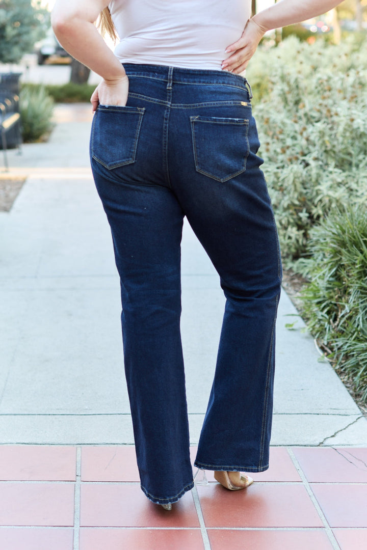 Stilla | Full Size Slim Bootcut Jeans