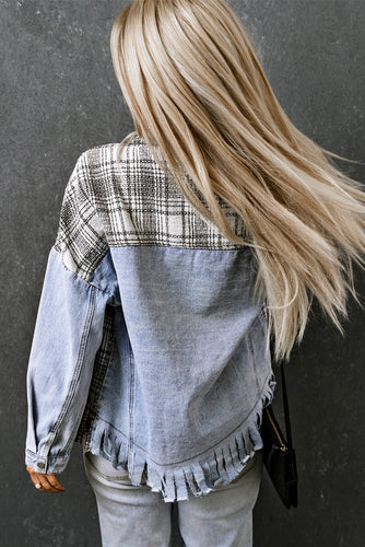 Stilla | Lommepocket Snap Down Denim Jakke