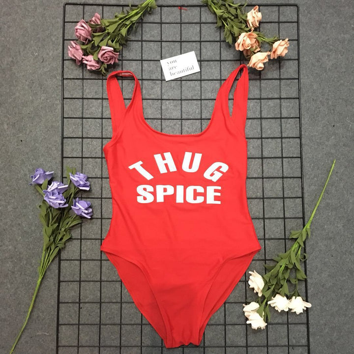 Dame Stilfuld Højskåret One-piece Badedragt Stilla