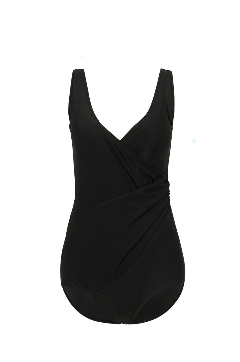 Dame Elegant Swaddling Badedragt med formende indsatser Skovae