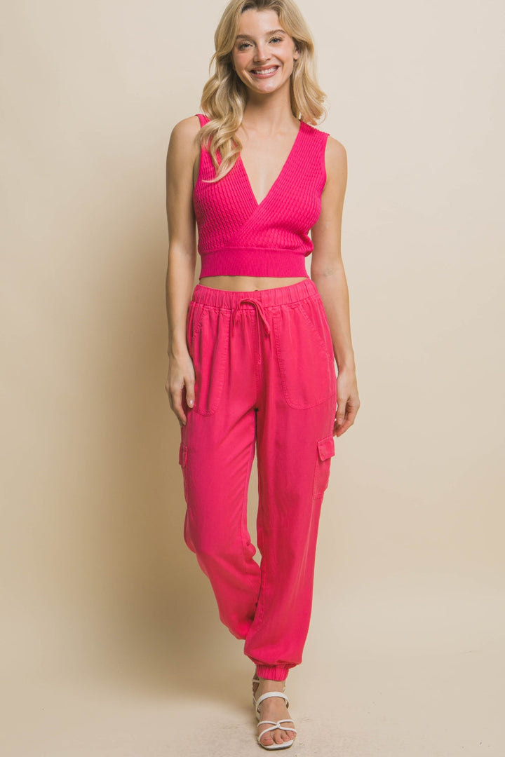 Stilla | Tree Drawstring Tencel Jogger Jeans
