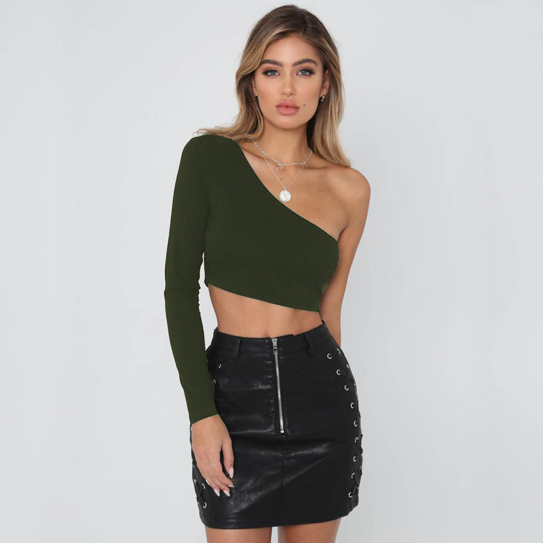 Dame Off-Shoulder Crop-Top Skovae