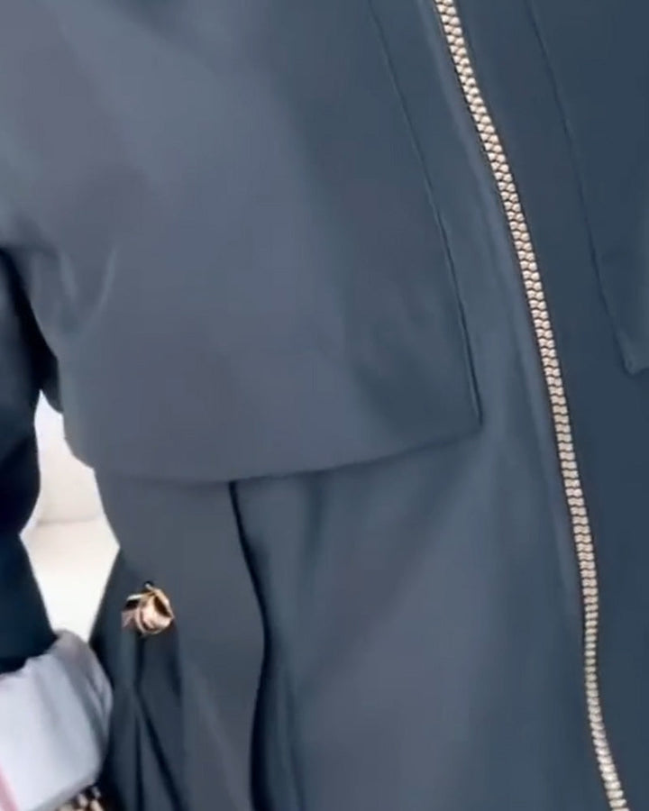 Stilla | Trenchcoat med hætte funktion
