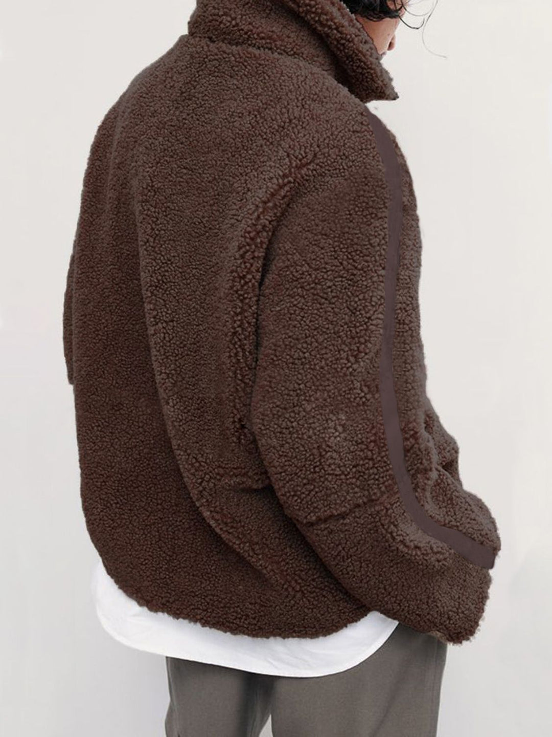 Stilla | Up Turtleneck Langærmet Plush Jakke