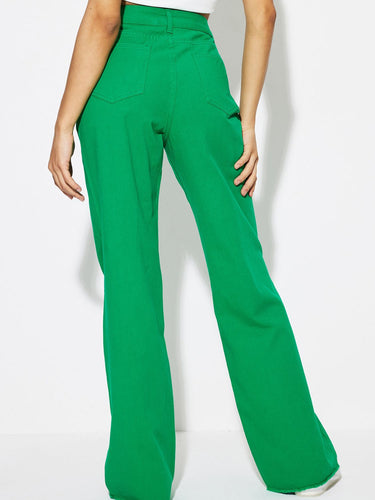 Stilla | Talje Jeans med Lommer