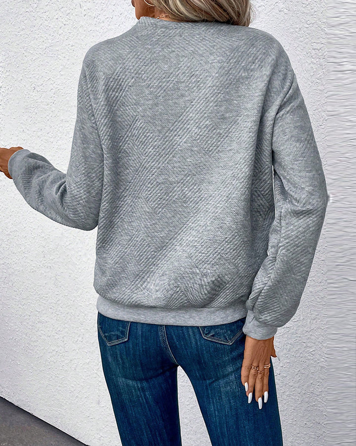 Stilla | Elegant Grå Pullover Til Damer