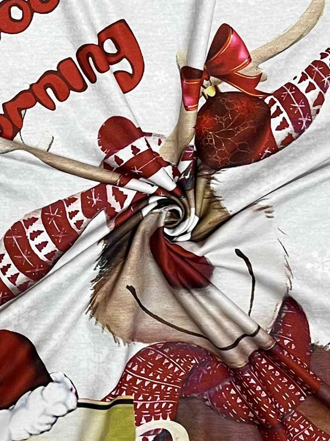 Stilla | Størrelse Rensdyr Grafiktern Langærmet T-shirt