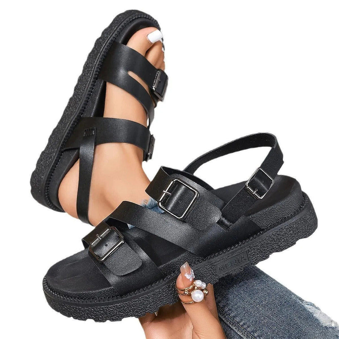 Skovae | Damer Sandaler Med Tyk Sål Casual