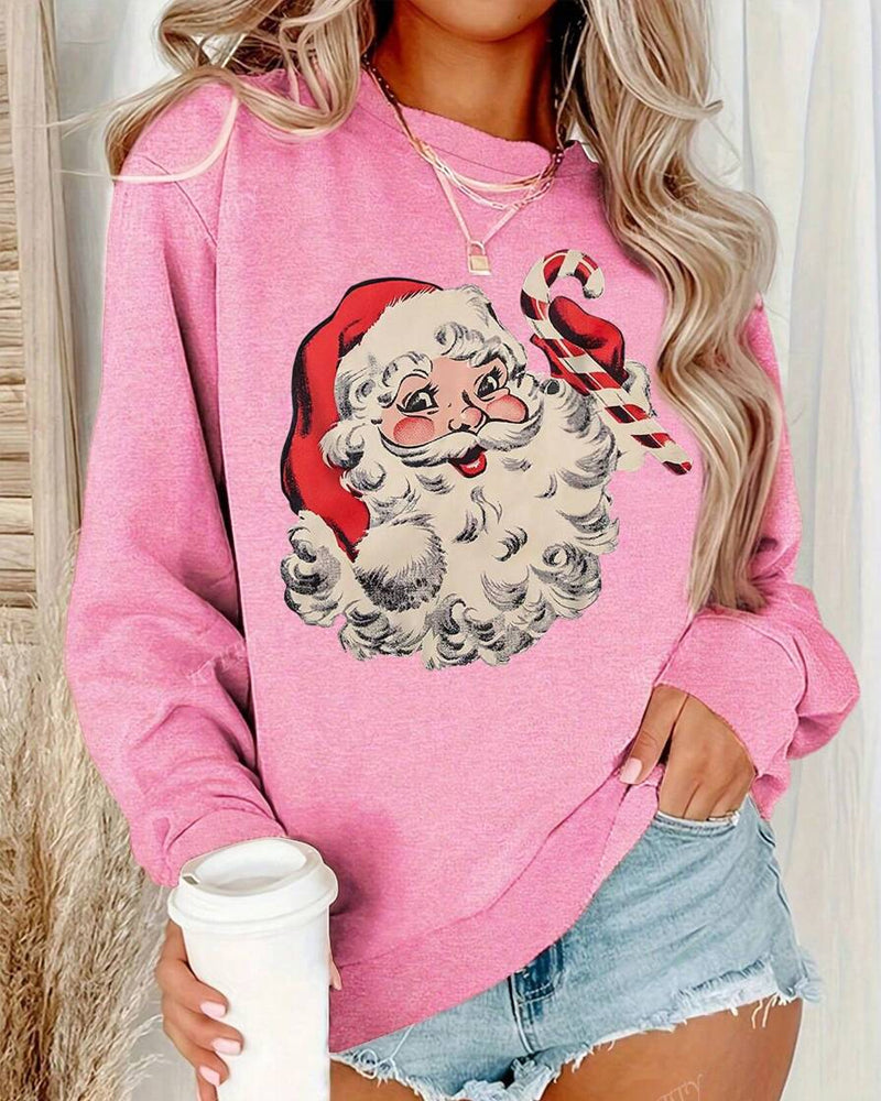 Stilla | Skåret juleskrift sweatshirt