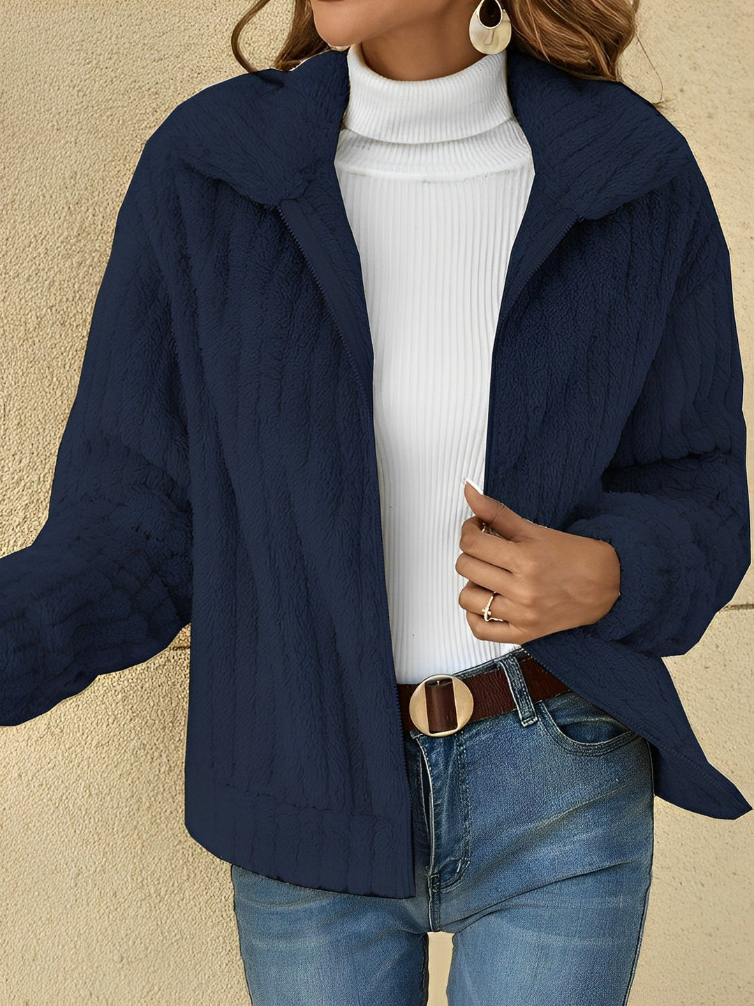 Stilla | Dame Zip-Up Relaxed Fit Jakke