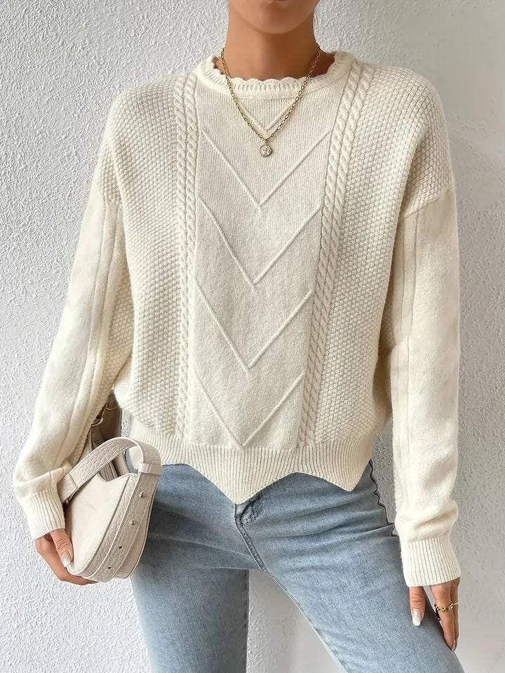 Stilla | Moderne strikpullover