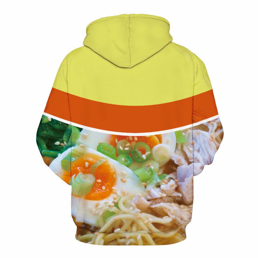 Dame Hoodie med kreativ Nutella-grafikdesign og blødt indvendigt fleece Stilla