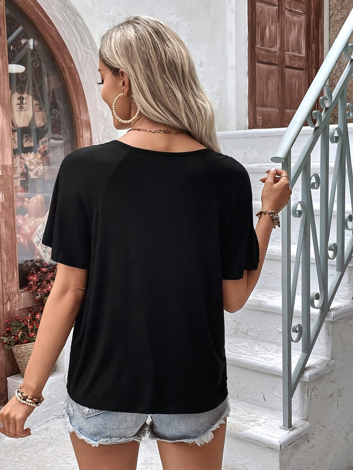 Stilla | Afslappet Top Til Damer Med Blonder