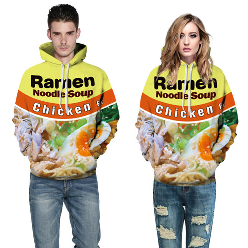 Dame Hoodie med kreativ Nutella-grafikdesign og blødt indvendigt fleece Stilla