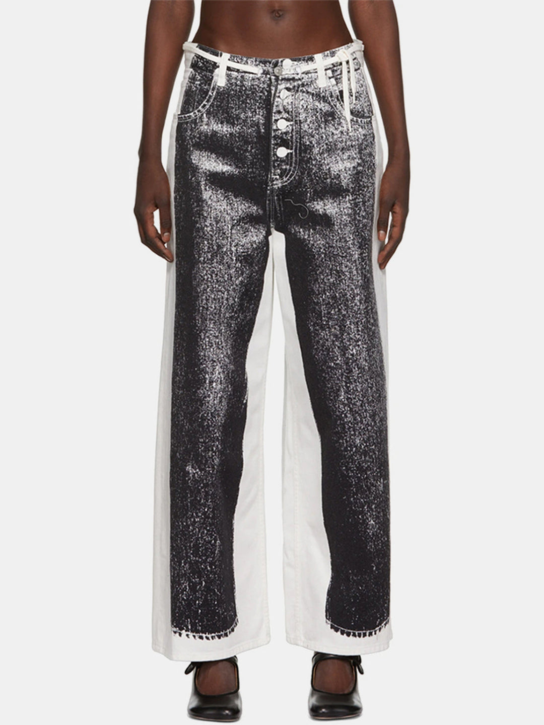 Stilla | Fly Kontrast Jeans Med Lommer