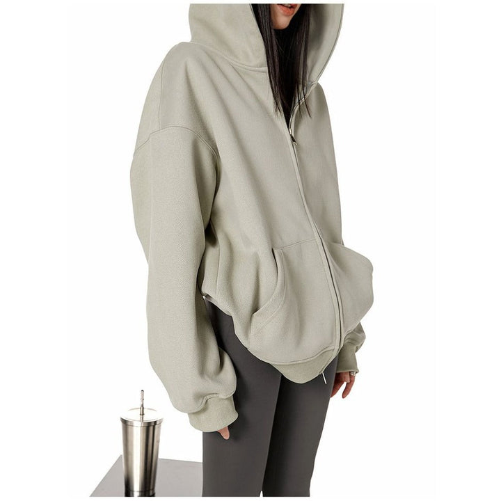 Stilla | Hoodie med Lynlås til Damer
