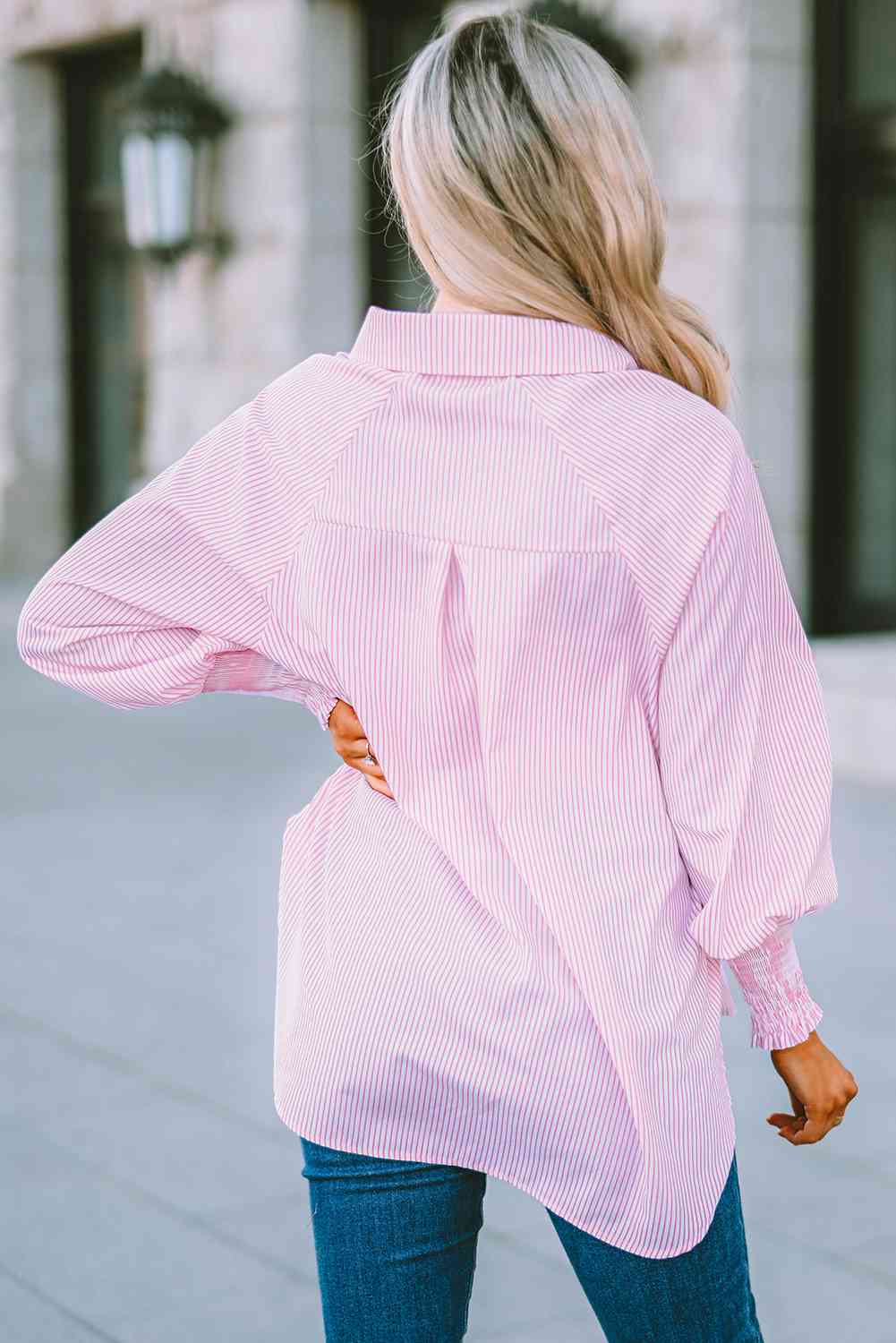 Stilla | Lantern Sleeve Krave Skjorte