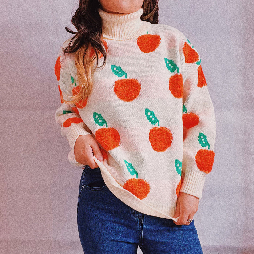 Stilla | Mønster Turtleneck Dropped Sweater