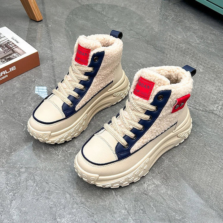 Stilla | Dame High Top Tykkesål Martin Støvler
