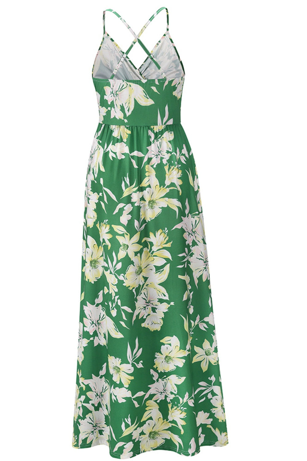 Stilla | Square Neck Maxi Cami Kjole