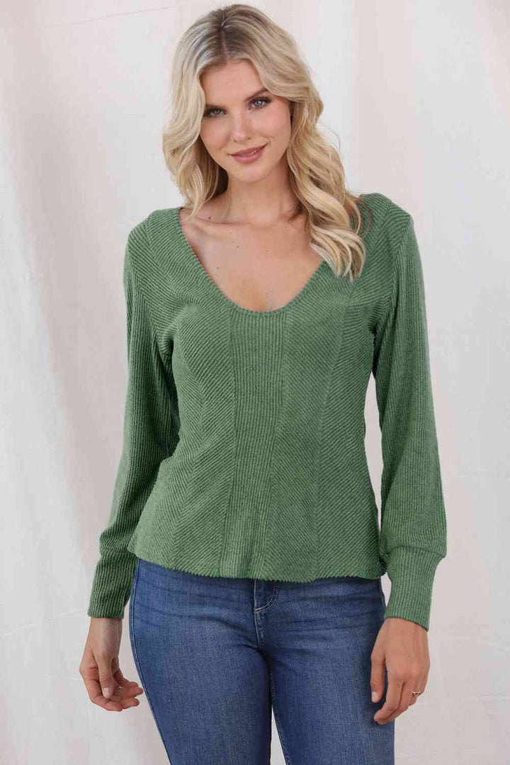 Stilla | Nakke Droppet Skulder Sweatshirt