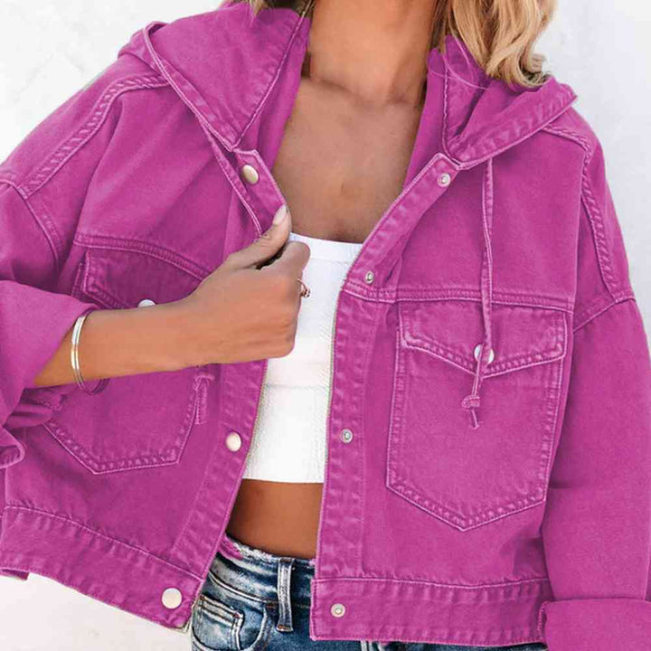 Stilla | Droppe Skulder Denim Jakke