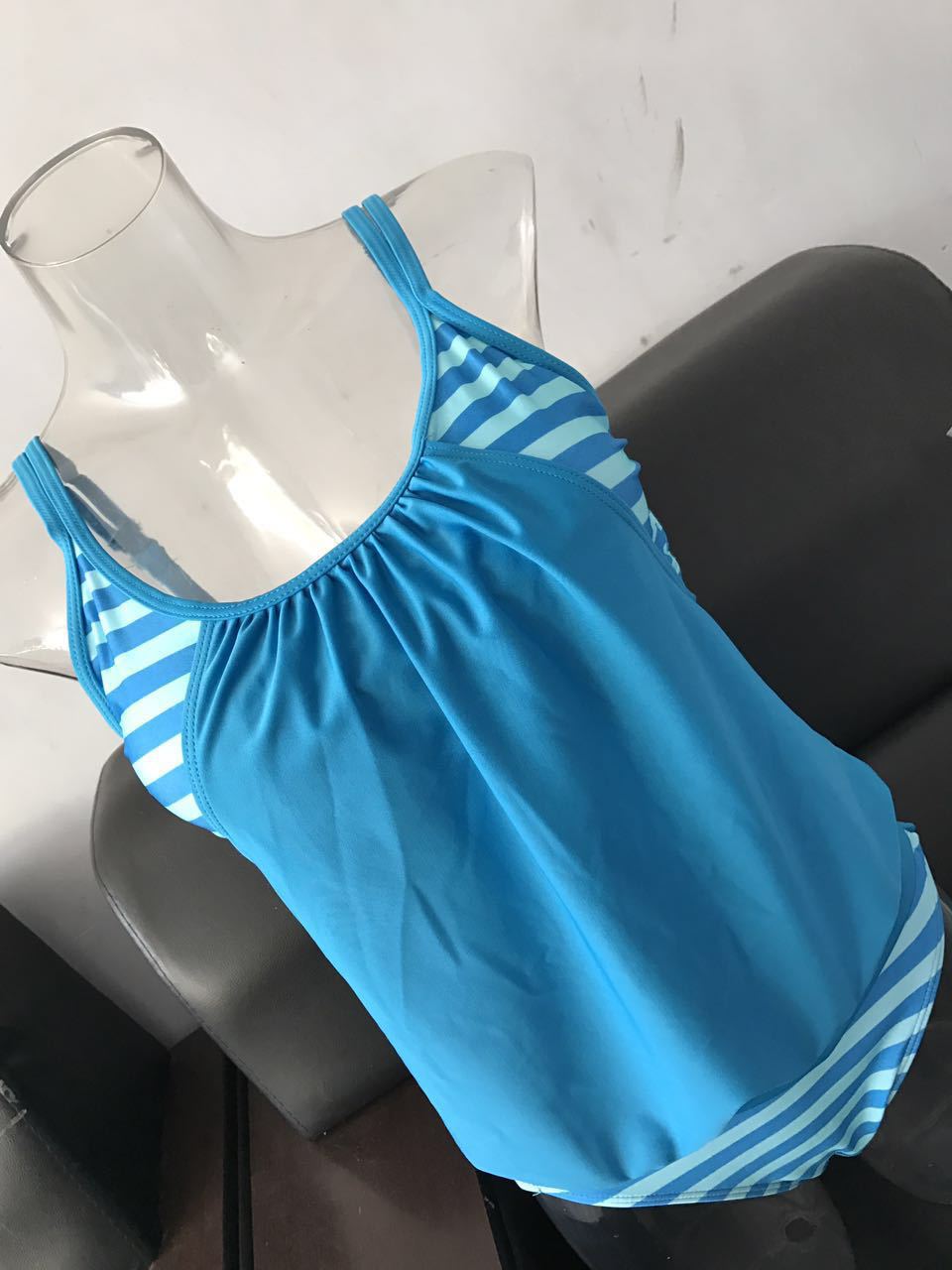 Damer Tankini med justerbare stropper og oversized snit Skovae