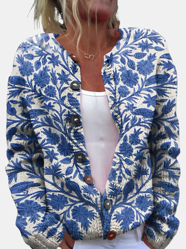 Stilla | Elegant Blomstrende Cardigan