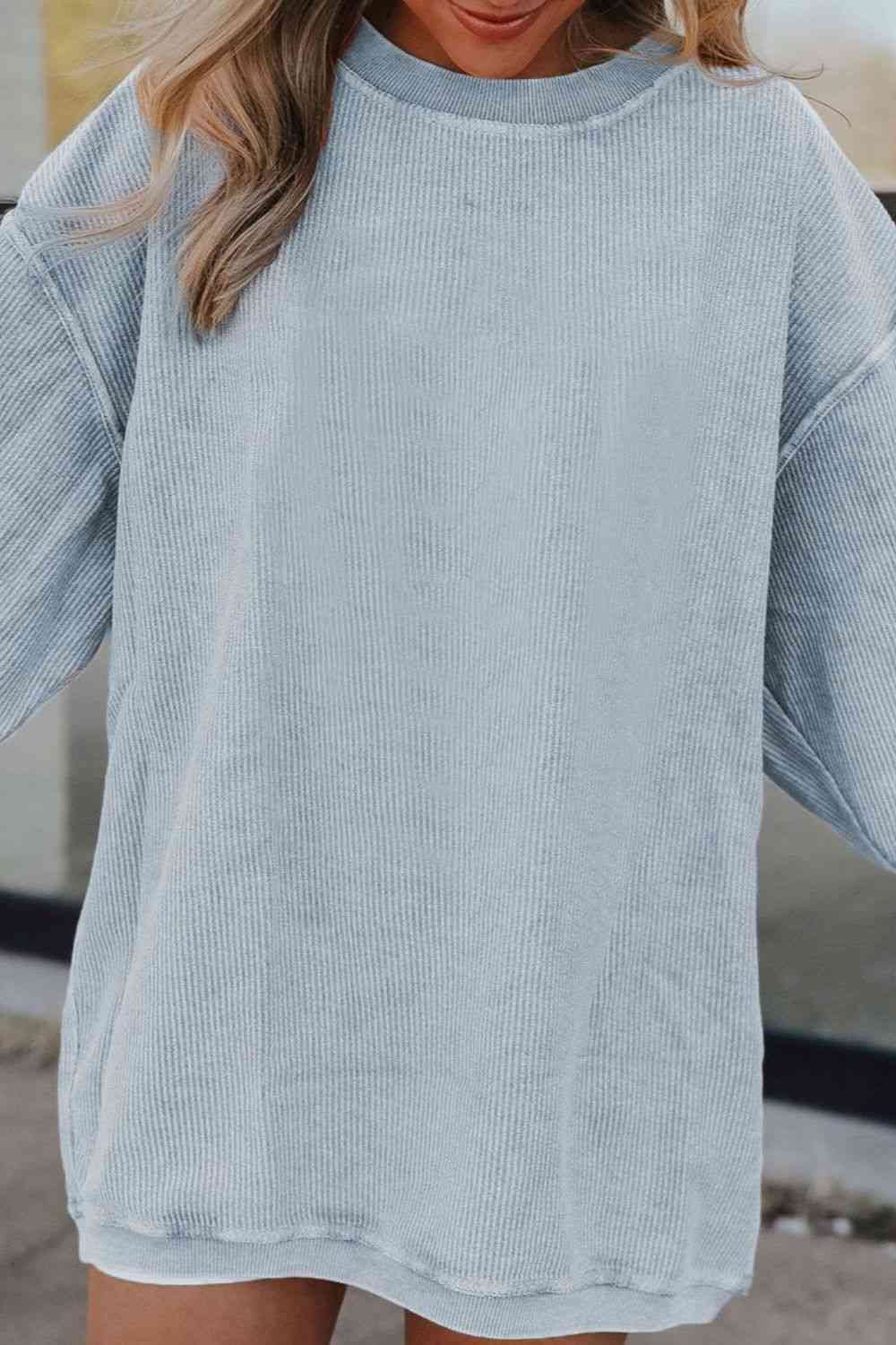 Stilla | Rund Hals Drop Shoulder Sweatshirt