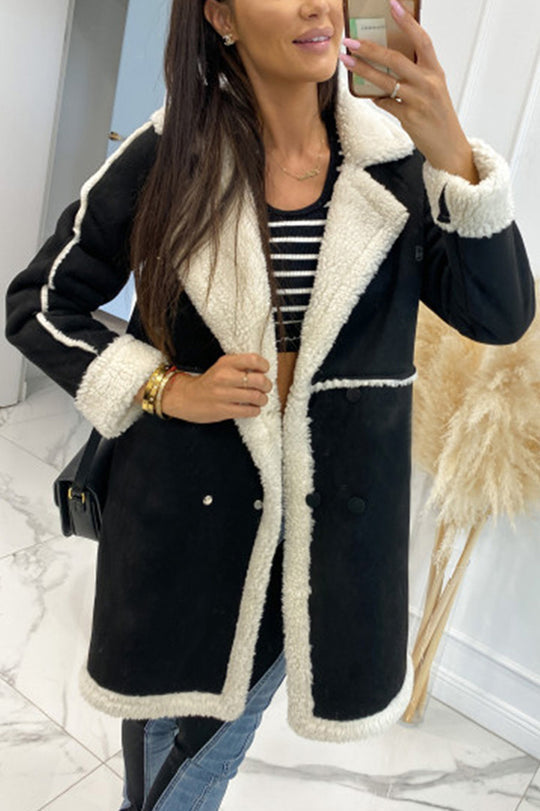 Stilla | Lammeuld Patchwork Fritidsjakke
