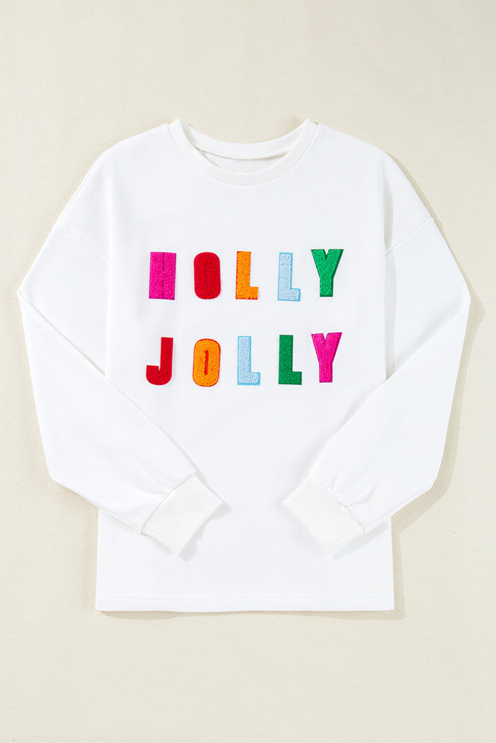 Stilla | Grafik Langærmet shirt Holly Jolly