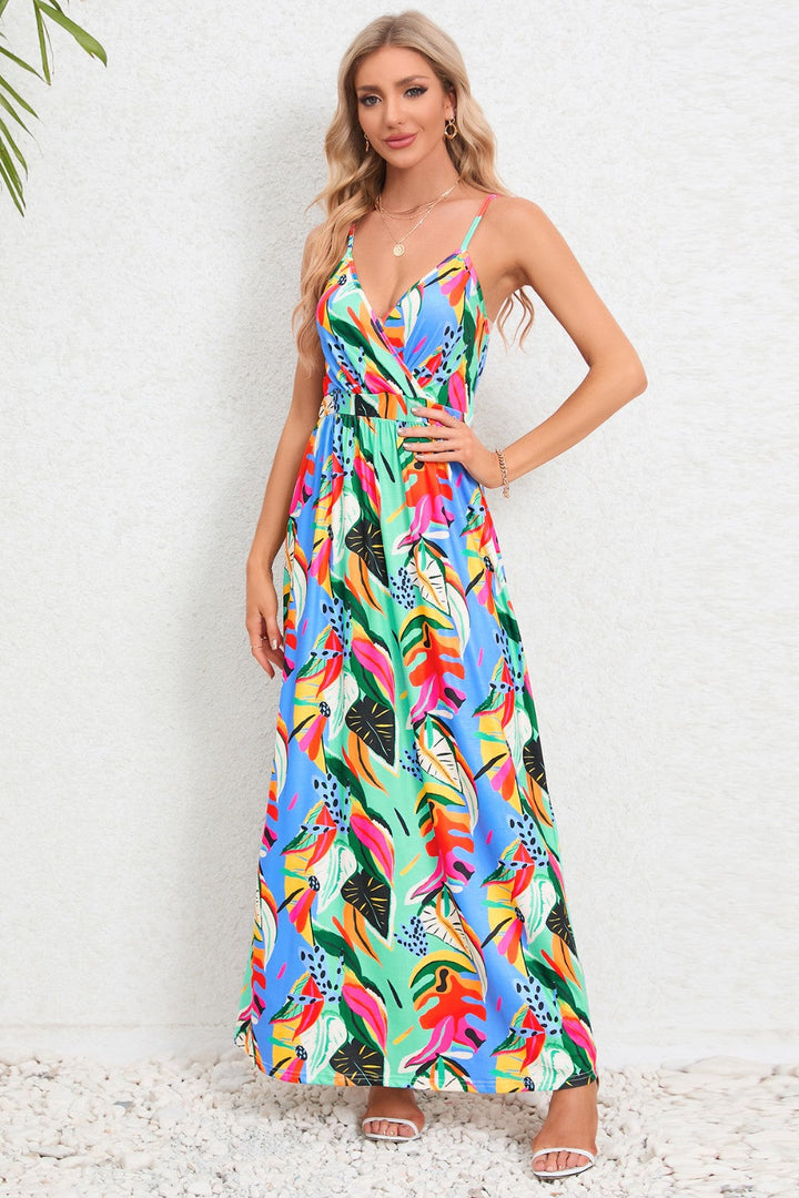 Stilla | Surplice Maxi Cami Kjole