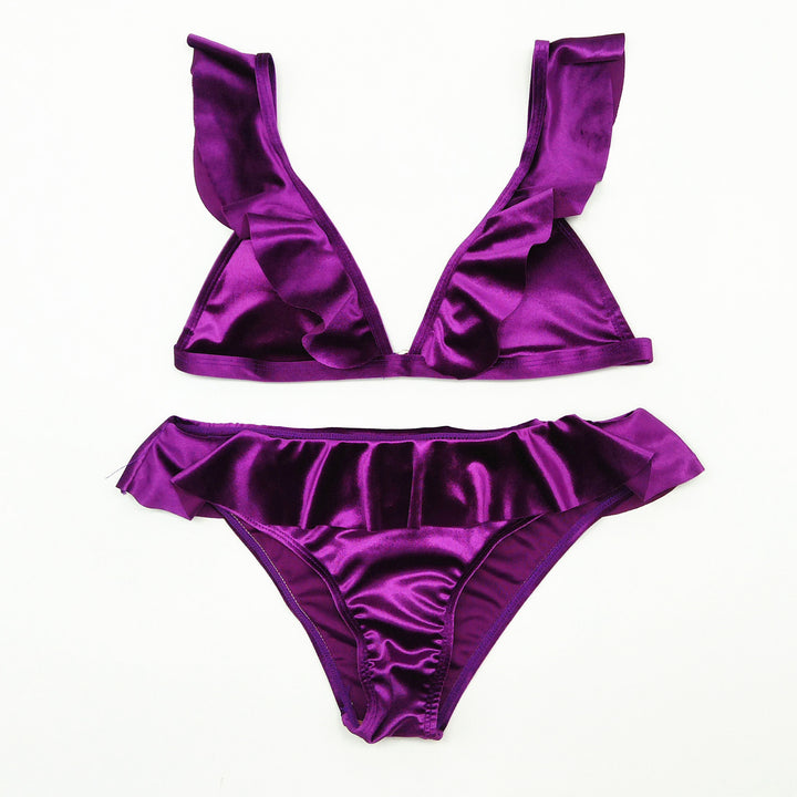 Dame Bikini-sæt med elegante rufledetaljer og moderne snit Stilla