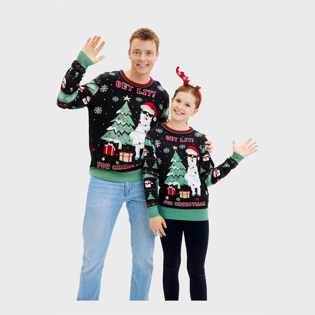 Stilla | Get Lit Llama Jul Jul Sweatshirt Kvinder