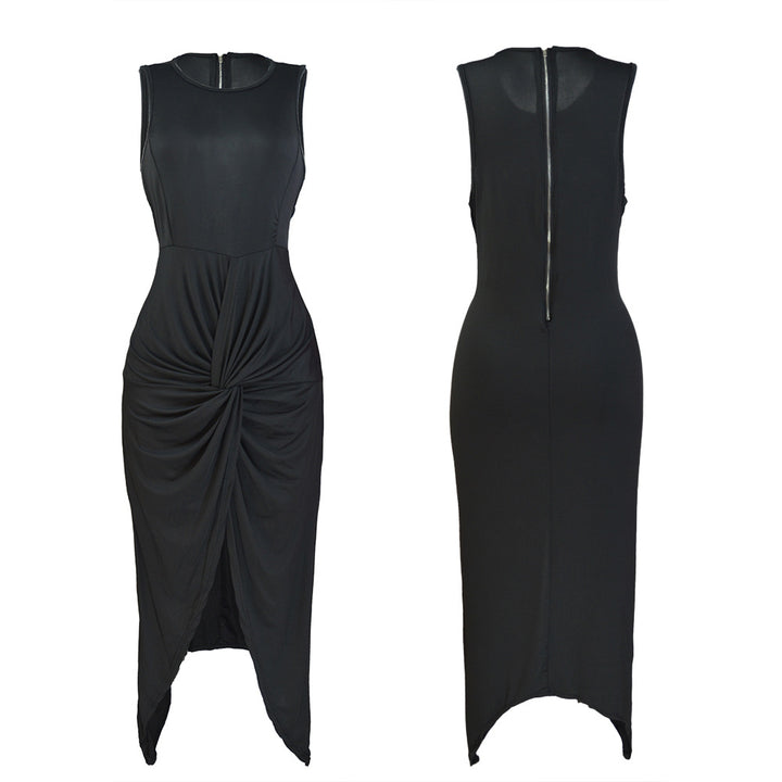 Dame Smart Høj Split Bodycon Kjole Stilla