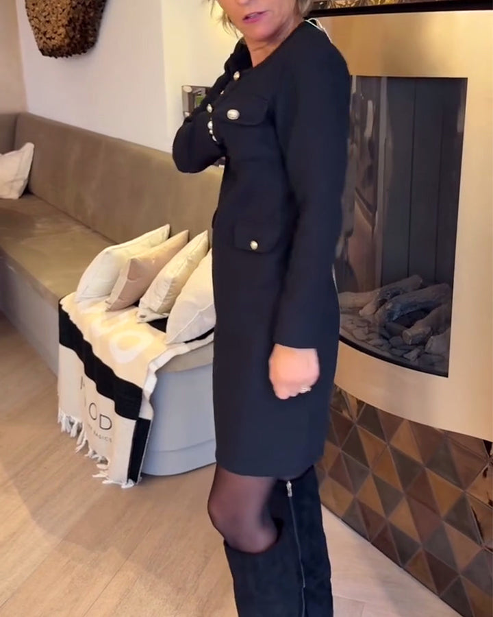 Stilla | Slank Kjole I Chanel Stil