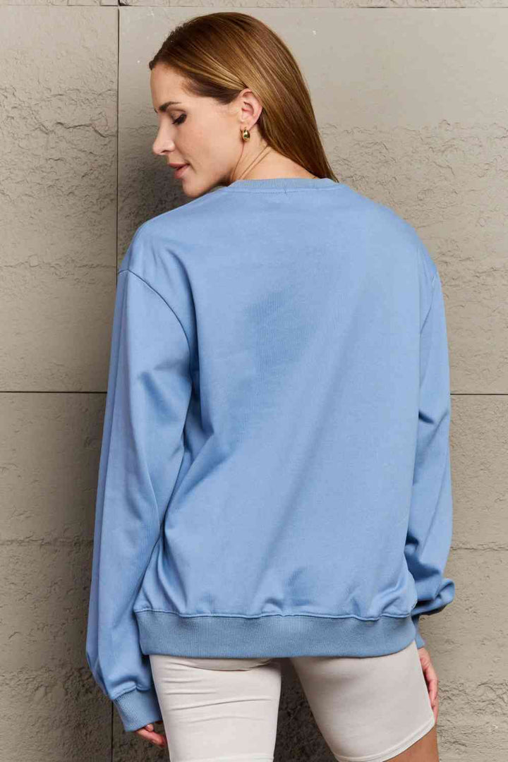 Stilla | Love Full Size Graphic Sweatshirt