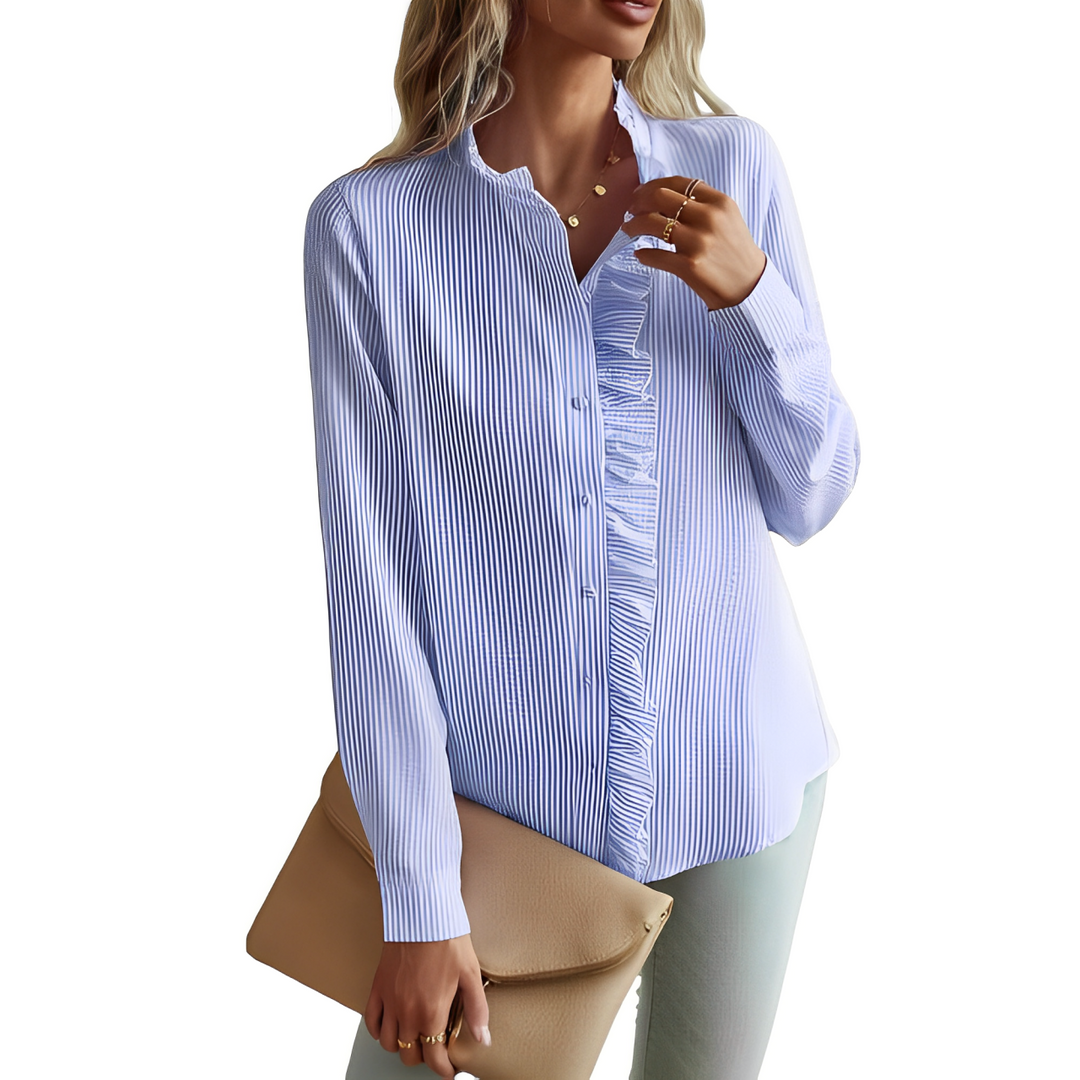 Stilla | Bluse med hængende knapper
