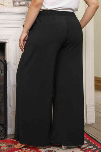Stilla | Størrelse Tied Wide Leg Lange Bukser