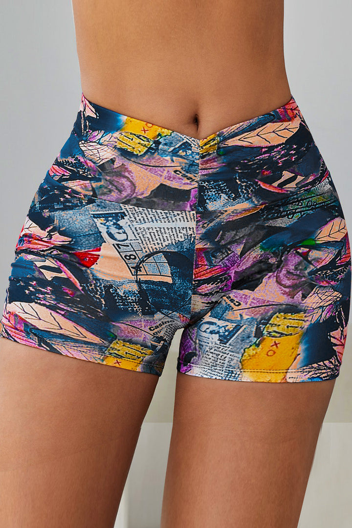 Stilla | Taljehøj Høj Talje Yoga Shorts