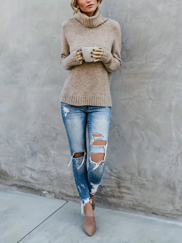 Stilla | Pullover med rullekravepullover